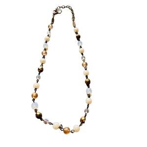 Sabika Crystal Beaded Necklace